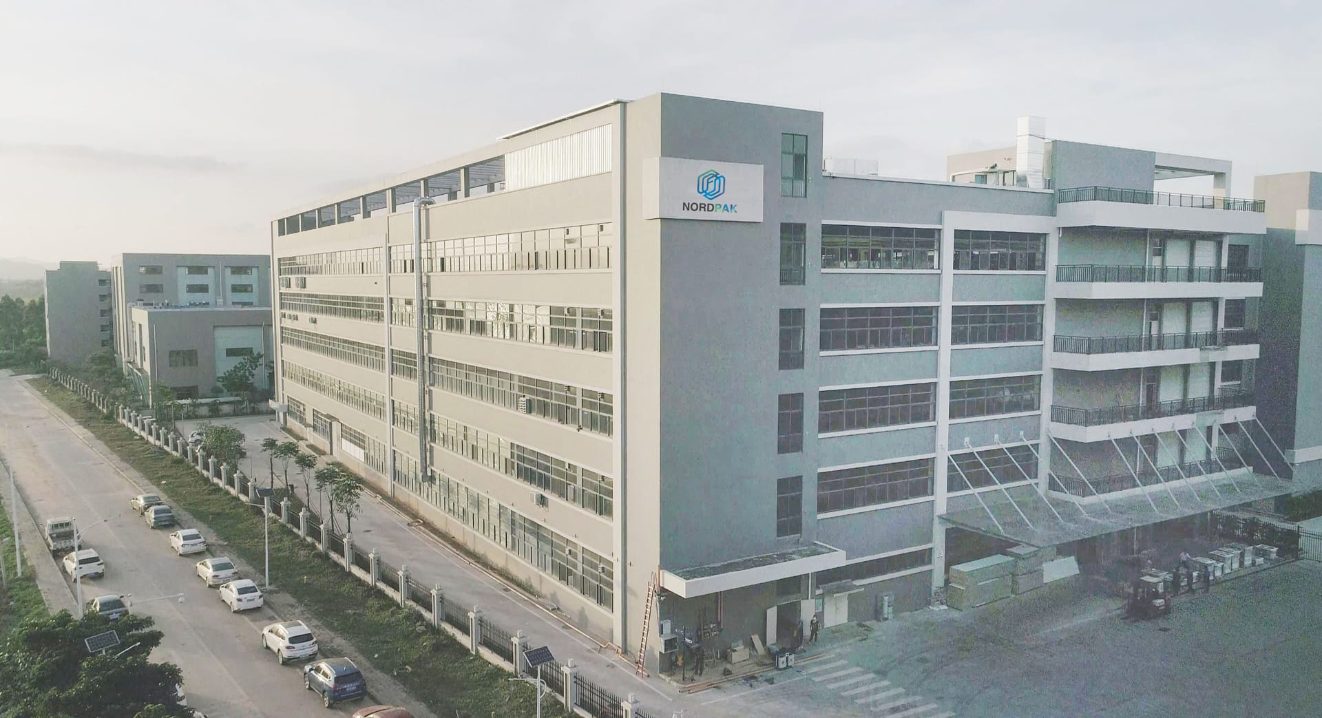 Nordpak facility aerial view